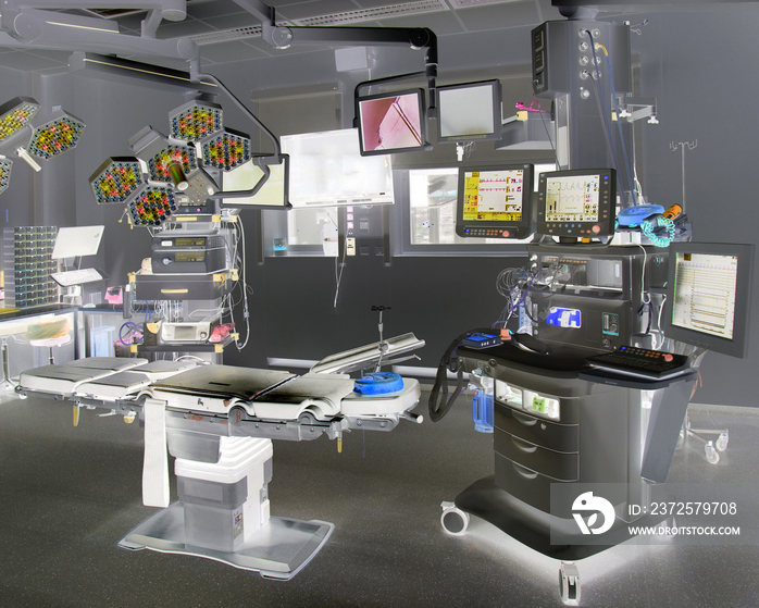 The operating theatre in a university hospital