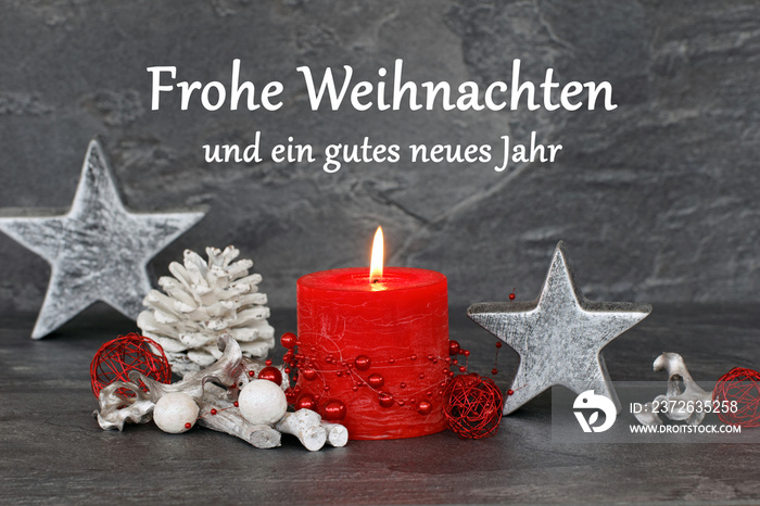 Frohe Weihnachten und ein gutes neues Jahr