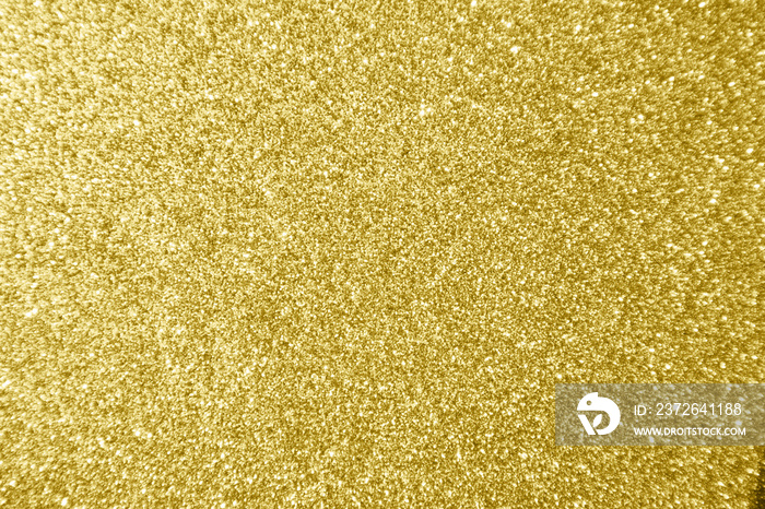 Abstract gold glitter sparkle bokeh light background