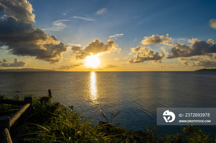 沖縄県石垣島の海がある風景 Ishigaki Okinawa