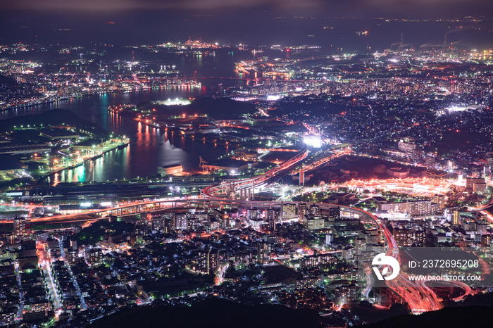 皿倉山展望台夜景