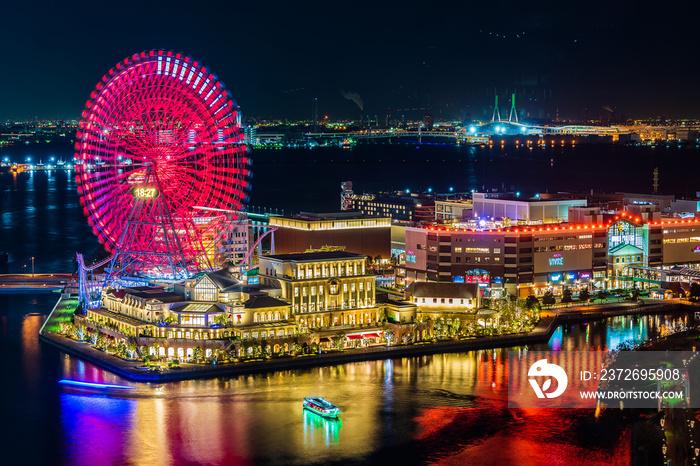 みなとみらいの夜景