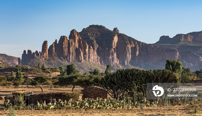 Äthiopien / Ethiopia - Landschaft bei Gheralta