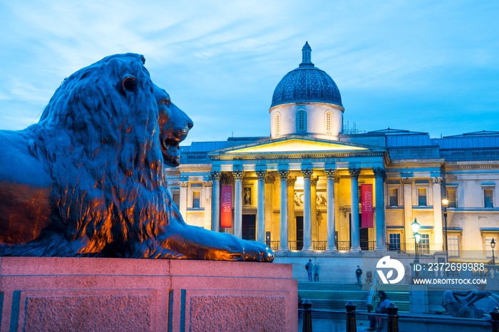 Trafalgar Square, London, UK