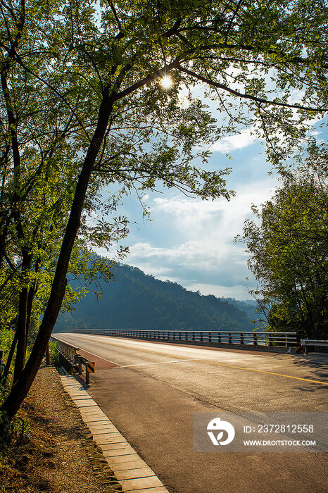 千岛湖公路美景