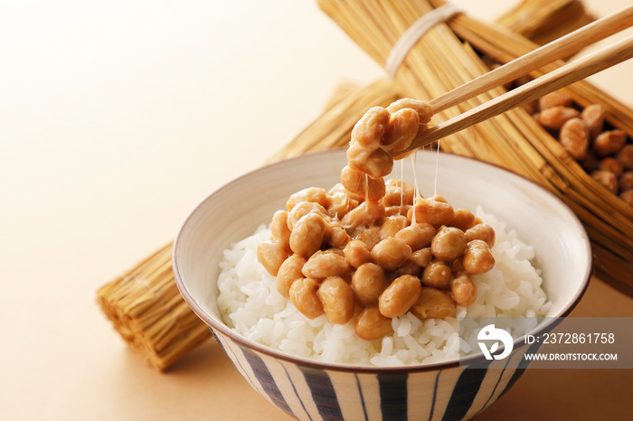 納豆　Japanese food Natto