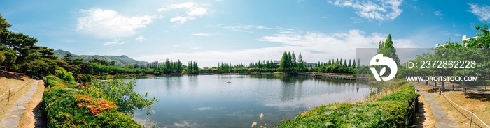 韩国金海延济公园全景