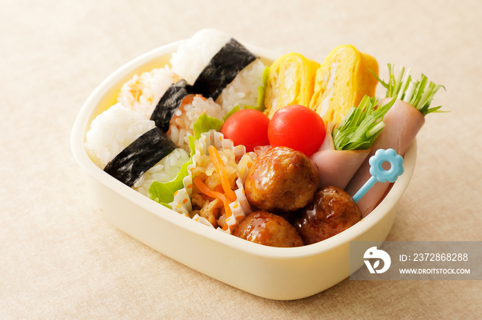 お弁当　Japanese lunch box