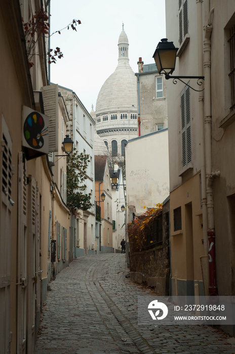 Ruelle de Montmartre -巴黎