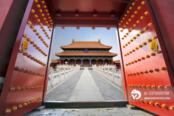 Forbidden city in Beijing , China