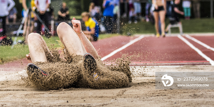 Weitsprung in der Leichtathletik