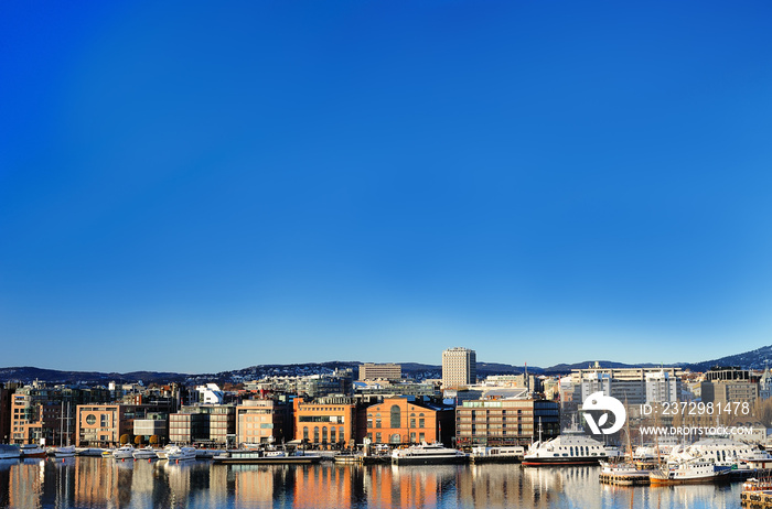 View of Oslo city