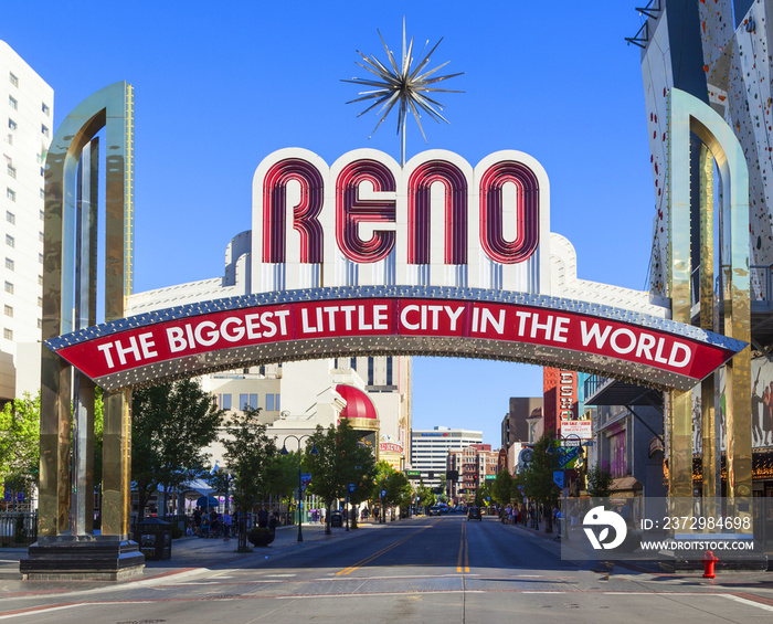 Reno The Biggest Little City in the World.