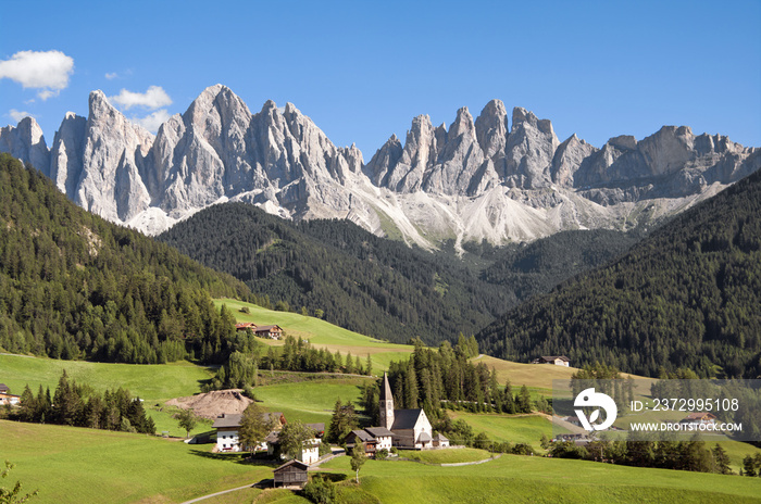 Odle,Val di Funes,Sudtirol，意大利