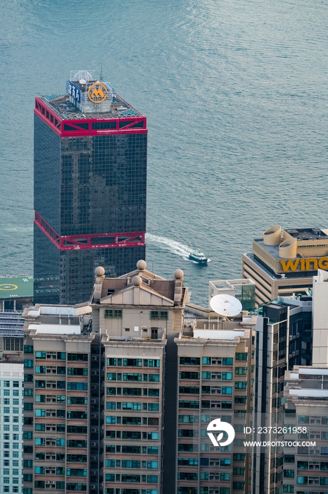 高视角看香港城市景观