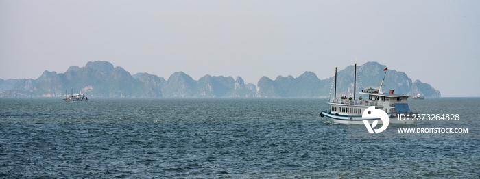 越南美丽的下龙湾