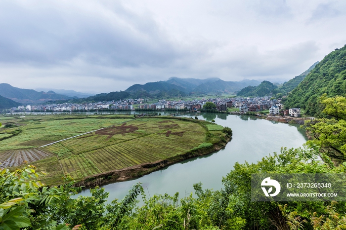 浙江开化霞山新村