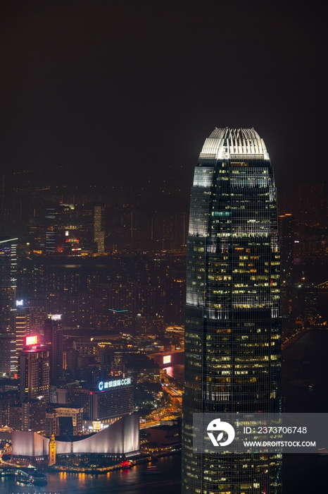 高视角看香港城市景观