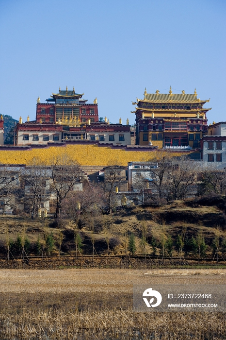 云南,迪庆,香格里拉,松赞林寺,