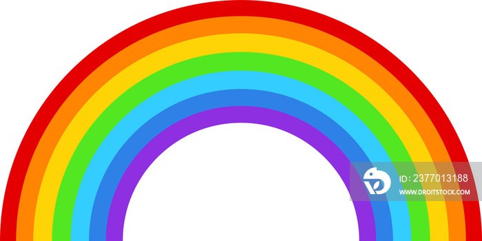 Rainbow clipart design illustration