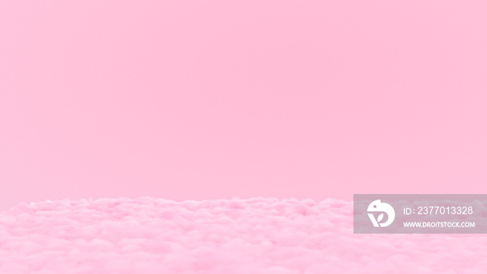 pink soft clouds in the sky stage fluffy cotton candy fantasy  background