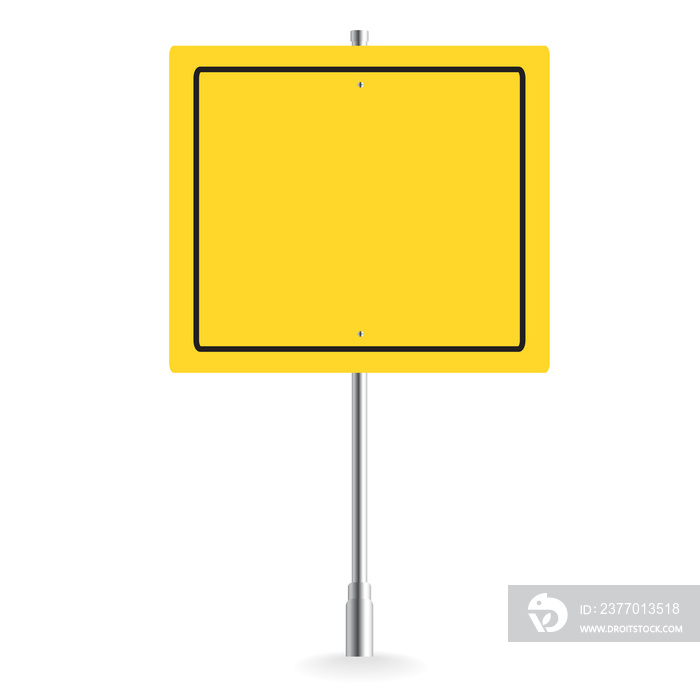 PNG. Road signs Street. png yellow plate road signs templates on isolated transparent background..