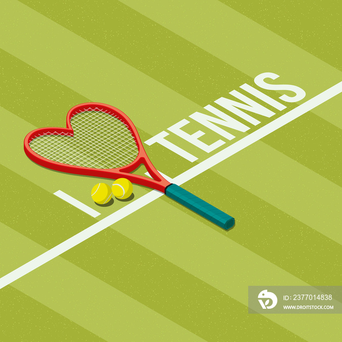 I love tennis