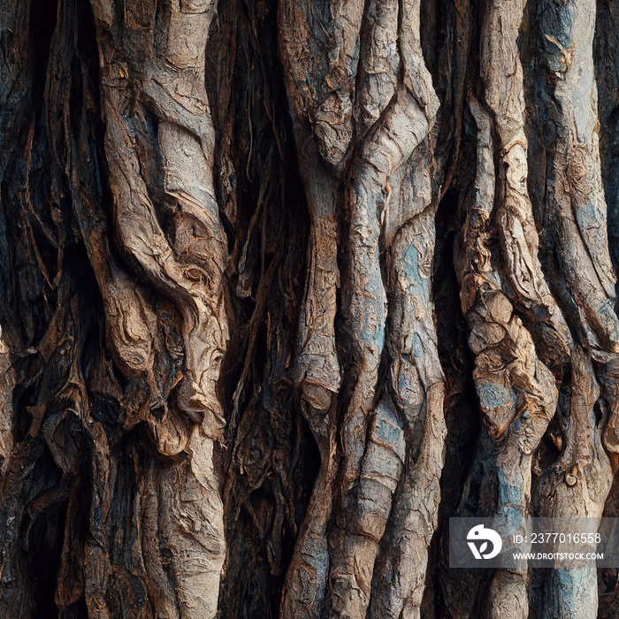 bark of tree