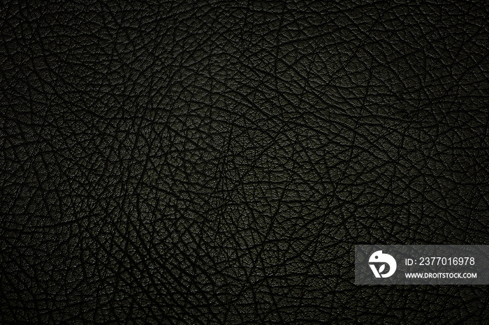 Black leather texture. Leather background