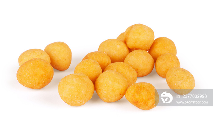 Cheese Balls isolated on white background