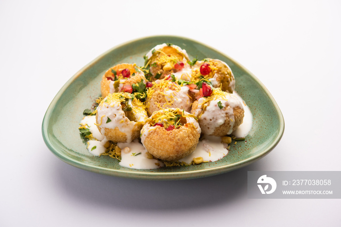 Dahi Puri Chaat