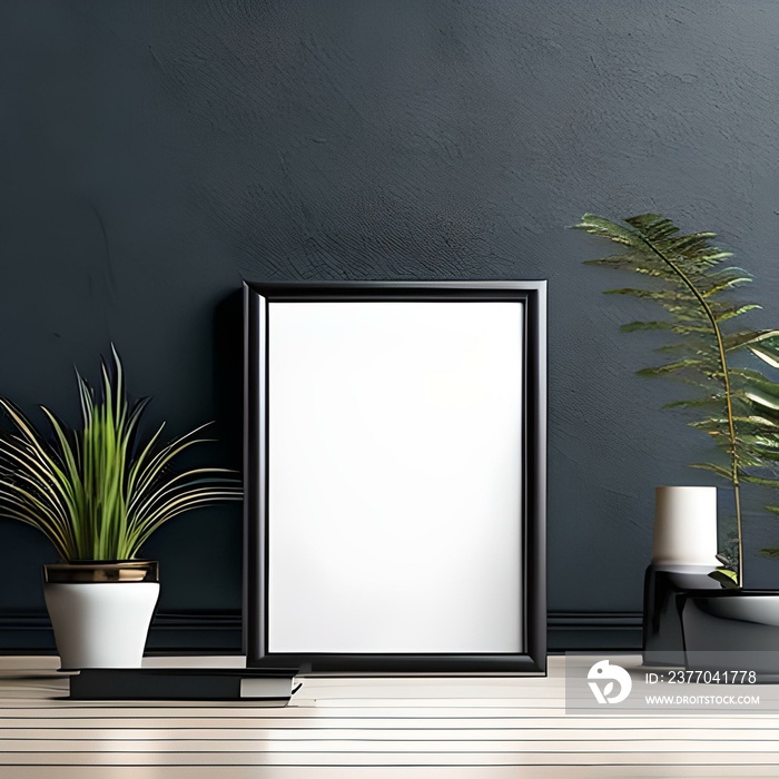 blank frame mockup