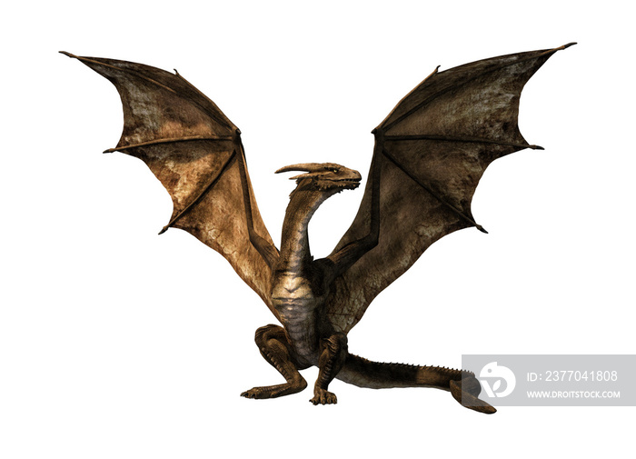 3d render Got targaryen Dragon fantasy creature