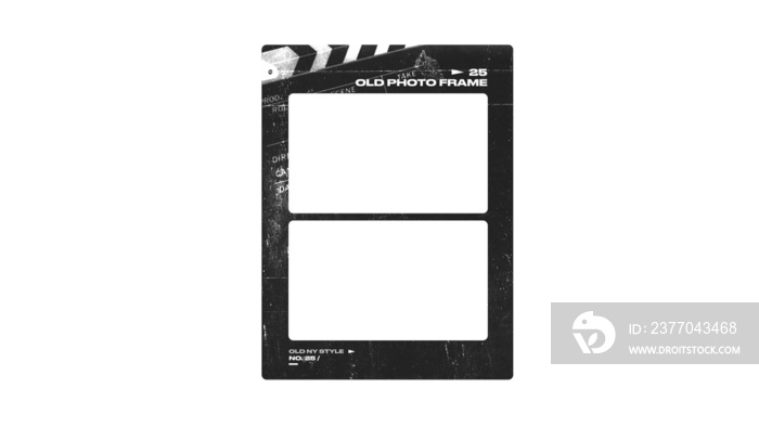 film strip icon isolated on transparent background. tape photo film strip frame, Video Film strip roll,