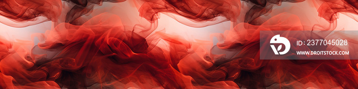 Abstract art with red smoke