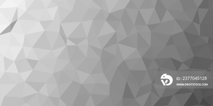 Abstract mosaic abstract backround. Light blue and gray triangular low poly style pattern.