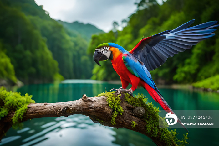 blue and gold macaw