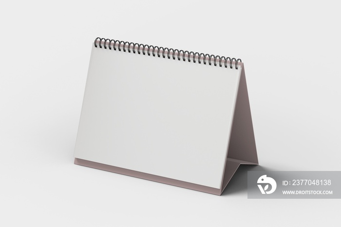 desk calendar mockup