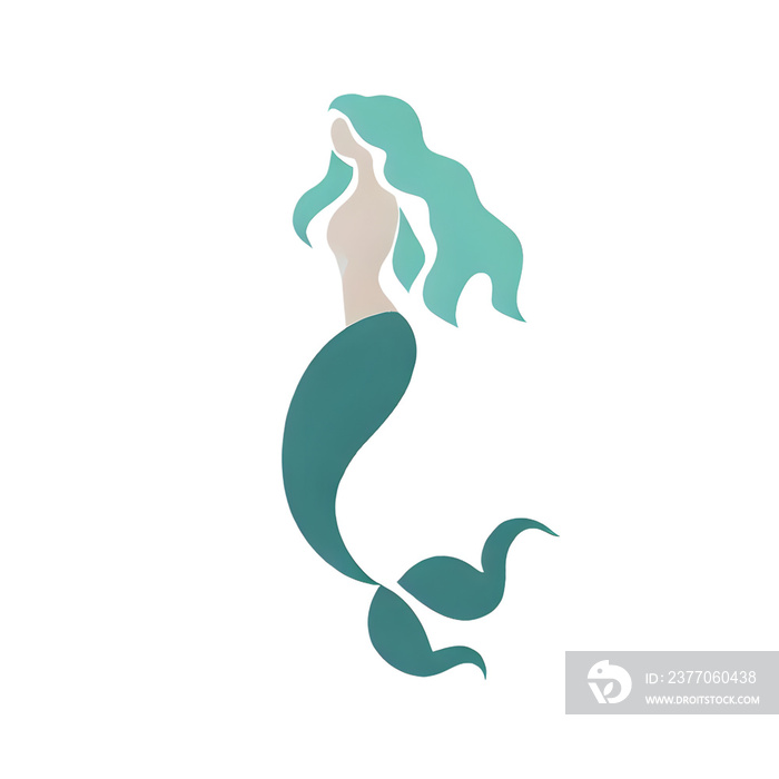 simple little mermaid