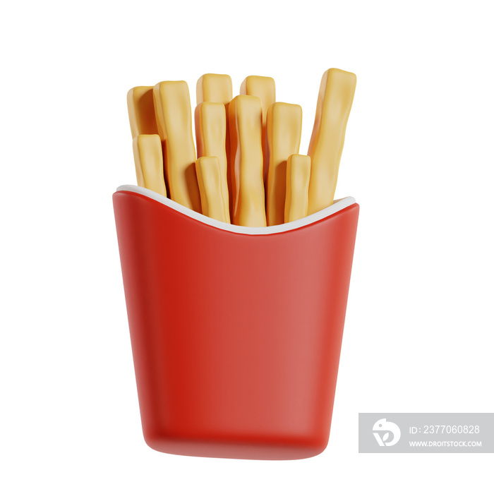 French Fries 3d Models