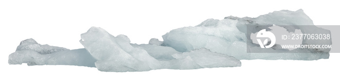 Isolated PNG cutout of an iceberg  on a transparent background