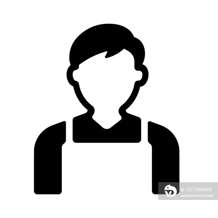 Shop staff icon illustration | png