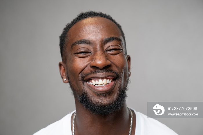 Portrait of smiling man looking at camera