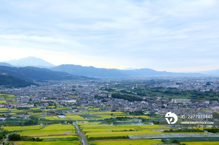 信州　千曲市と信濃の山