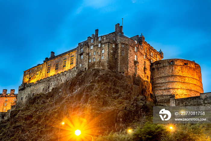 Edinburgh - Castle by Night