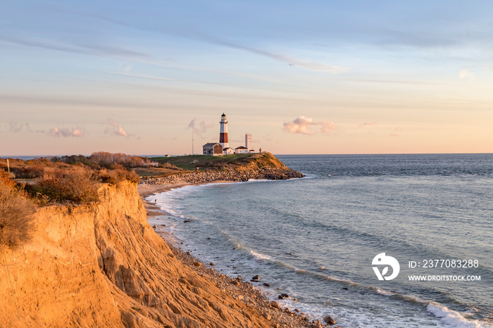 Montauk Point Light, Lighthouse, Long Island, New York, Suffolk County