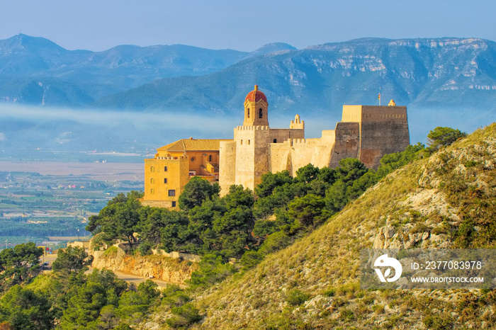 Cullera Burg, Provinz Valencia in Spanien - Castle of Cullera in Spain