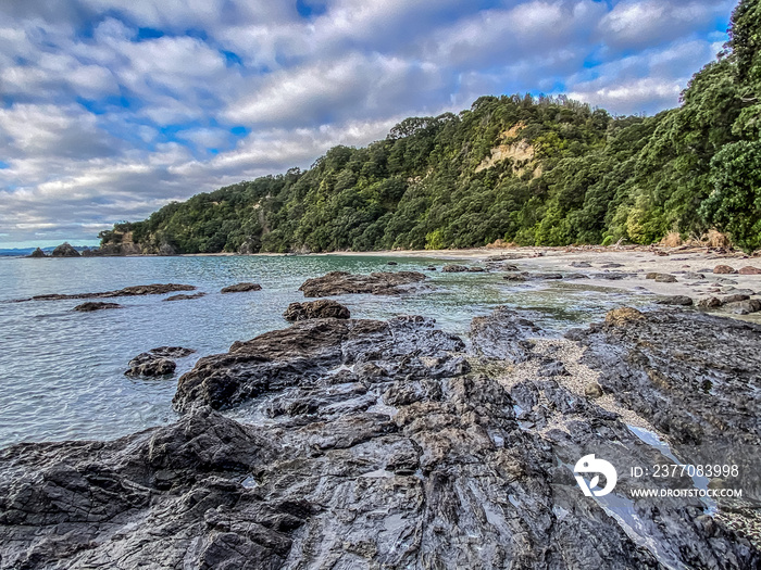 Ohope walk along coast to otarawairere bay near Whakatane