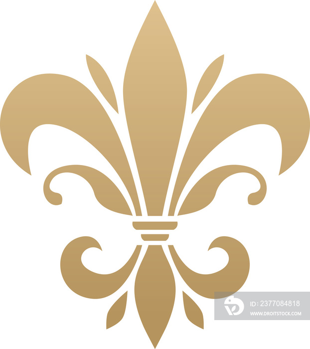 Gold Fleur De Lis