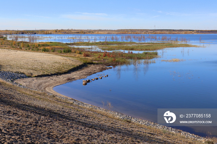 Ein neuer See entsteht